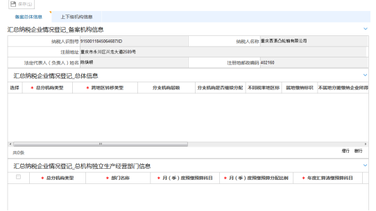 填寫(xiě)企業(yè)所得稅匯總納稅總分機(jī)構(gòu)信息備案信息