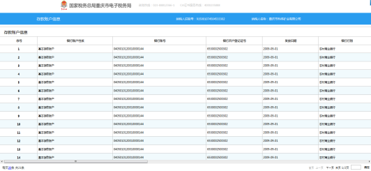 存款賬戶(hù)信息查詢(xún)