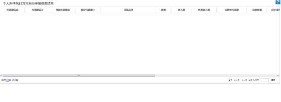 個人所得稅12萬自行申報信息查詢
