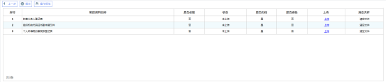 點(diǎn)擊【下一步】跳轉(zhuǎn)至上傳附送資料頁(yè)面