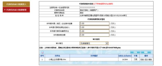 查看審計報告書詳細信息