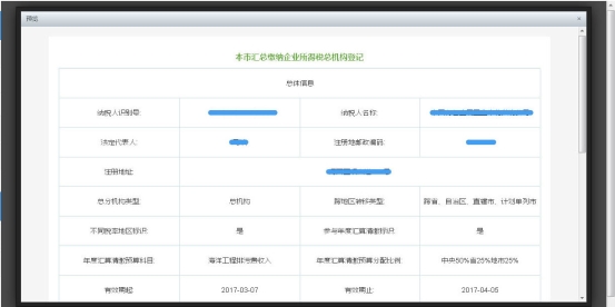 企業(yè)所得稅匯總納稅總分機(jī)構(gòu)信息備案表