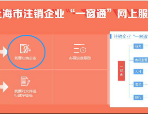 上海市注銷(xiāo)企業(yè)“一窗通”網(wǎng)上服務(wù)操作指南