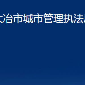 大冶市城市管理執(zhí)法局各部門辦公時間及聯系電話