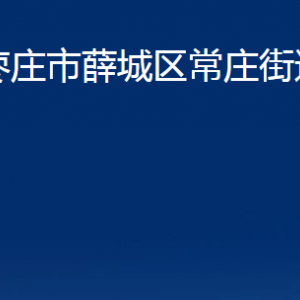 棗莊市薛城區(qū)常莊街道辦事處各部門(mén)對(duì)外聯(lián)系電話