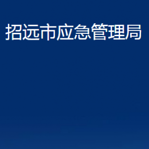 招遠(yuǎn)市應(yīng)急管理局各部門對(duì)外聯(lián)系電話