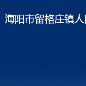 海陽(yáng)市留格莊鎮(zhèn)政府各部門對(duì)外聯(lián)系電話