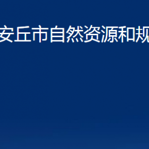 安丘市自然資源和規(guī)劃局各自然資源所聯(lián)系電話(huà)及地址