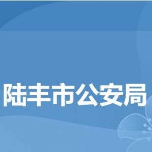 陸豐市公安局各辦事窗口工作時(shí)間及聯(lián)系電話(huà)