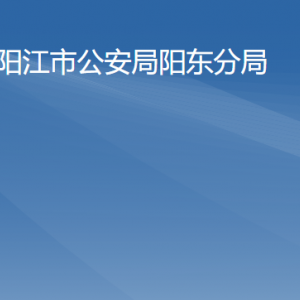 陽江市公安局陽東分局各辦事窗口工作時間及咨詢電話