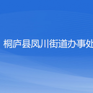 桐廬縣鳳川街道辦事處各部門負責人和聯系電話