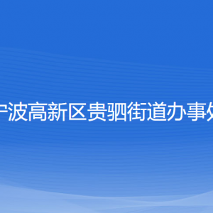 寧波高新區(qū)貴駟街道辦事處各部門(mén)負(fù)責(zé)人和聯(lián)系電話