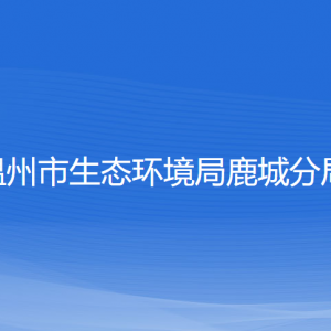 溫州市生態(tài)環(huán)境局鹿城分局各部門負(fù)責(zé)人和聯(lián)系電話