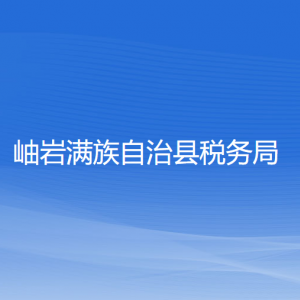 岫巖滿族自治縣稅務局各分局（所）辦公地址和聯(lián)系電話