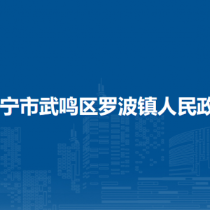 南寧市武鳴區(qū)羅波鎮(zhèn)人民政府各部門負責(zé)人和聯(lián)系電話