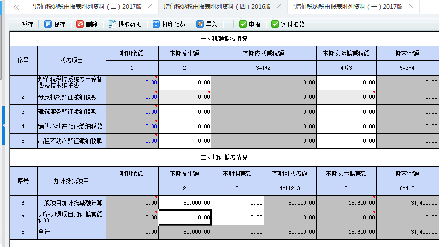 一般納稅人的銷項稅額小于進(jìn)項稅額