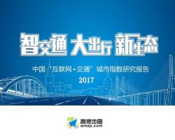 2017年中國“互聯(lián)網+交通”智慧城市指數調研報告