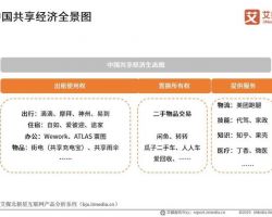 2019年中國共享經濟行業(yè)調研報告