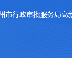 濱州市行政審批服務(wù)局高新