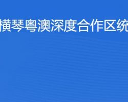 橫琴粵澳深度合作區(qū)?統(tǒng)計(jì)