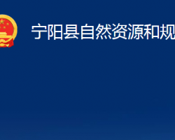 寧陽(yáng)縣自然資源和規(guī)劃局