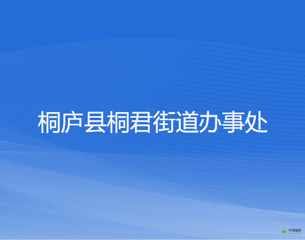 桐廬縣桐君街道辦事處