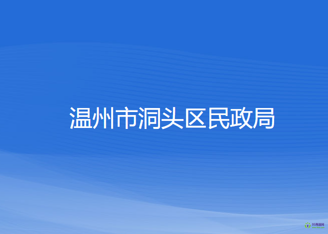 溫州市洞頭區(qū)民政局