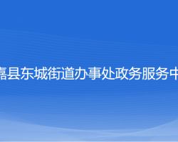 永嘉縣東城街道辦事處政務(wù)服務(wù)中心