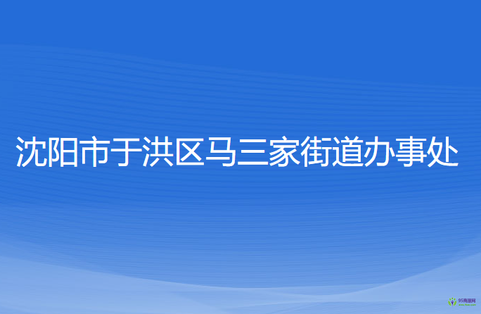 沈陽市于洪區(qū)馬三家街道辦事處