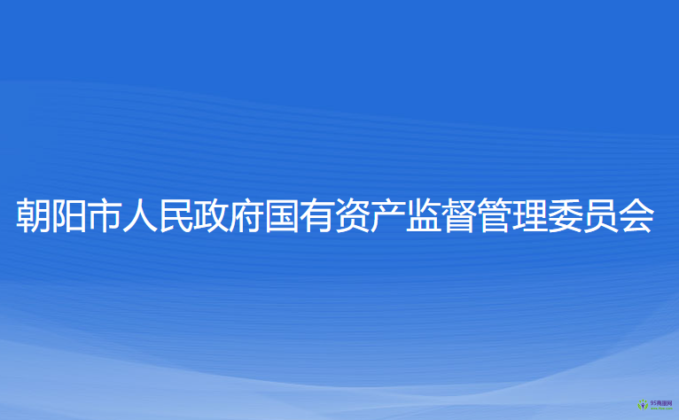 朝陽市人民政府國有資產(chǎn)監(jiān)督管理委員會