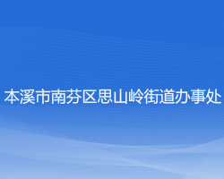 本溪市南芬區(qū)思山嶺街道辦事處