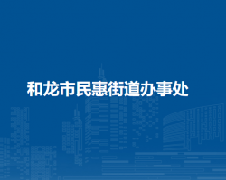 和龍市民惠街道辦事處